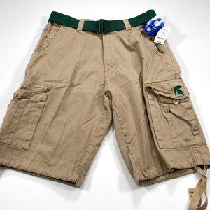 Michigan State MSU Joe College Size 30 Khaki Cargo
